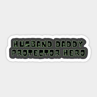 Dad Mens Rights MRA Quote Man Design Sticker